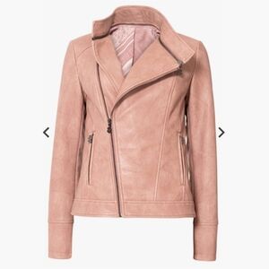 Desigual Women's Black Chaq Dante Faux Leather Jacket Sz M